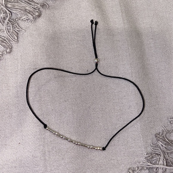 Morse Code Bracelet “Precious” Sterling Silver NIB - Picture 3 of 5